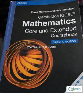 CAMBRIDGE IGCSE Math core and extended coursebook