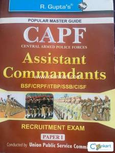 CAPF Assistant Commandants Exam- Paper 1