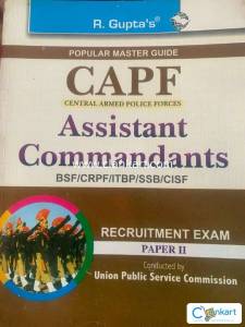 CAPF Assistant Commandants Exam- Paper 2
