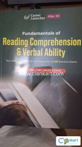 CAREER LAUNCHER READING COMPREHENSION & VERBAL ABILITY
