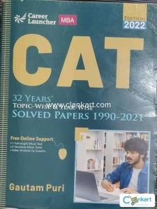 CAT 32 years Solved Papers (1990-2021) Career Launcher