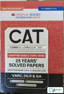 CAT Chapter-wise Topic-wise with 25 year's solved PYQs by Oswaal
