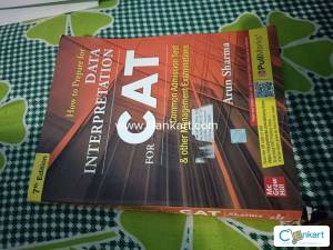 CAT Data Interpretation book by Arun Sharma in a decent condition*