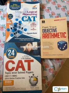 CAT Practice Essentials: Arihant Arithmetic + Disha Topic-wise Solved