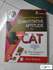 CAT Preparation Book By Arun Sharma for Sale( unused)
