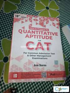 CAT Quantitative Aptitude book by Arun Sharma in decent conditions*
