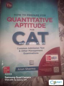 CAT and other management examinations preparation book