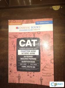 CAT exam 10 years solved paper (chapter-wise and topic-wise)