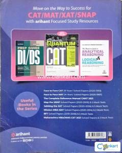 CAT previous years questions and solutions  Arihant publications