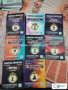 CA FINAL G1 FR's hard books of CA PARVEEN JINDAL SIR