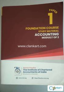 CA Foundation Books - Complete Set (All 4 Papers)