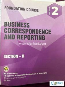 CA Foundation- Business Correspondence and Reporting