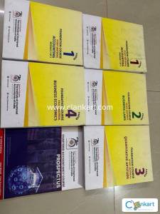 CA Foundation Complete Study Material. Unused and well maintained.