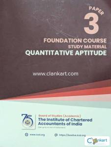 CA Foundation Course Study Material