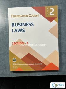 CA Foundation Paper 2 - BUSINESS LAWS (SECTION A)