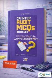 CA INTER AUDIT MCQ BOOKLET