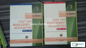 CA IPCC Cost & Management Account-Study Material (Both Volume)