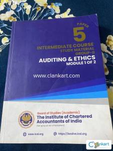 CA Inter Auditing and ethics (2 modules)