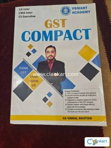 CA Inter GST/IDT Complete Set- CA Vishal Bhattad(with Chart Book)