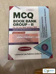 CA Inter Padhuka MCQ book bank group 2