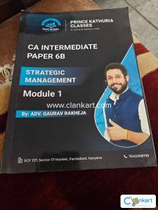CA Inter SM Module 1 & 2 Combo - Adv Gaurav Rakheja