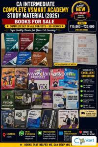 CA Intermediate VSmart Academy Books 2025 Complete Set.