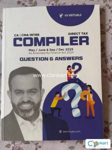 CA Intermediate direct tax compiler
