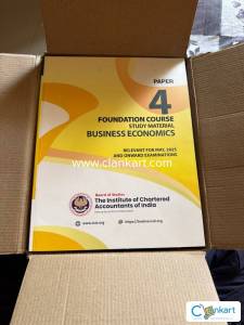 CA foundation Business Economics Book