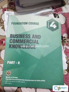 CA foundation course- business and commercial knowledge