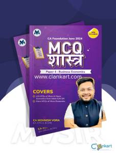 CA foundation economic mcq book