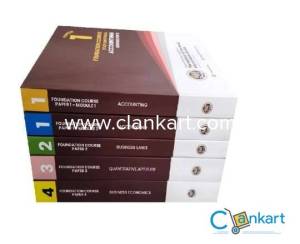 CA foundation material, all subjects, including notes