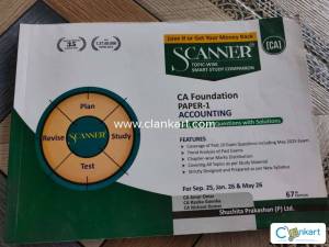 CA foundation scanner