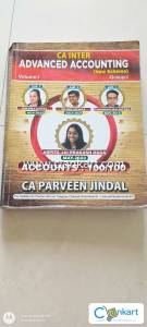 CA inter advanced accounting books by CA parveen Jindal sir