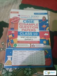CBSC class 10 oswaal sample book .