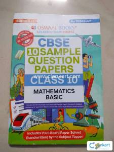 CBSE 10 SAMPLE PAPERS CLASS 10TH MATHS BASIC OSWAL BOOKS