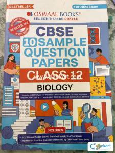 CBSE 10 SAMPLE QUESTION PAPER CLASS 12 BIOLOGY-2024