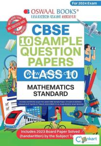 CBSE 10 Sample Question papers CLASS 10 Mathematics Standard