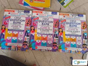 CBSE 10 exam exam books for sale  with 50 percent discount