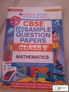 CBSE 10 sample question paper Oswal books for class 9th