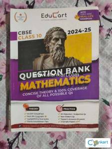 CBSE 10th Educart Math Question Bank 2024-25