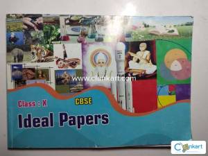 CBSE 10th Sri Chaitanya Ideal Papers book 2024-25