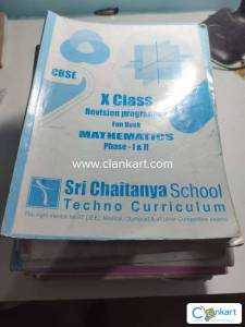CBSE 10th Sri Chaitanya Questionnaires and Fun books