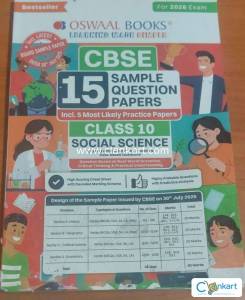 CBSE 15 SAMPLE QUESTION PAPERS CLASS 10 SOCIAL SCIENCE