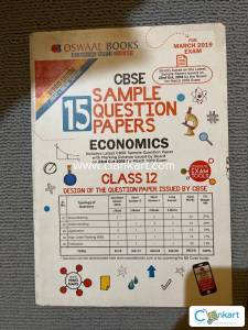 CBSE 15 SAMPLE QUESTION PAPERS ECONOMICS