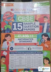CBSE 15 Sample Questions Papers of Mathematics StandardOswal Books