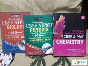 CBSE AIPMT Physics, Chem and Bio chapterwise solutions 2013-1988