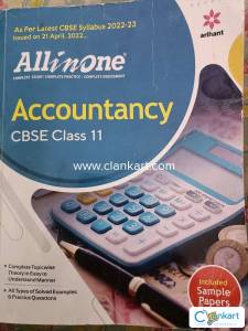 CBSE ALL IN ONE CLASS 11 ACCOUNTANCY