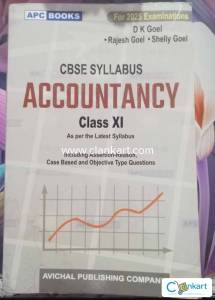 CBSE Accountancy for Class 11