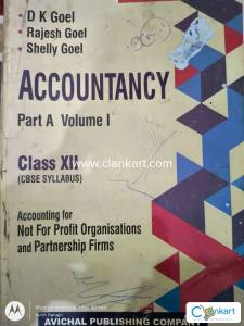 CBSE Accountancy Part A Volum 1 for class 12