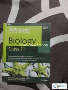 CBSE All In One Biology Class 11 for 2021 Exam